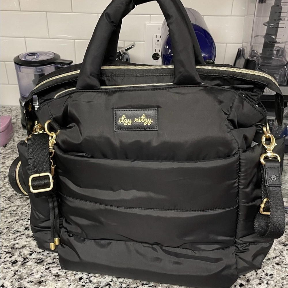 Itzy Ritzy Black Baby Bag
